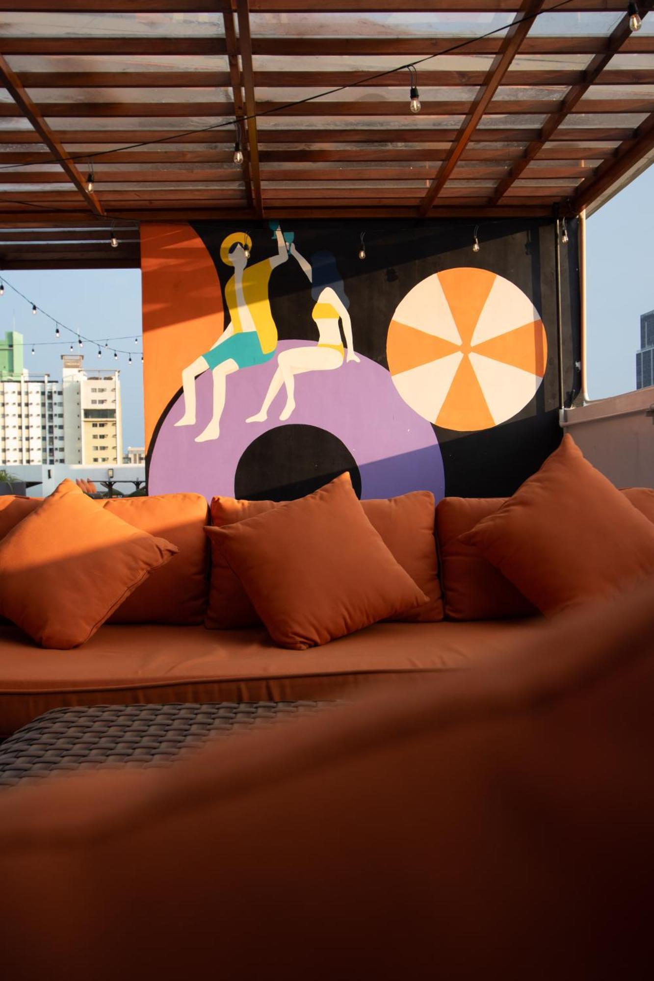 Hostel The Pad Coliving Cebu Stadt Exterior foto